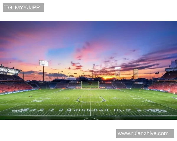 足球巨星风采：以球场为背景的艺术肖像作品展示